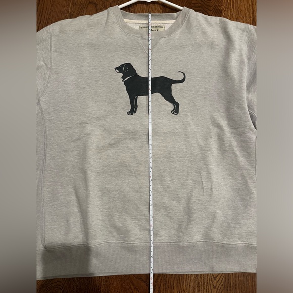 The Black Dog Sweatshirt in Gray - Picture 3 of 7